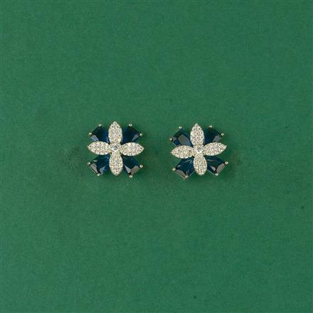 Cz Delicate Tops With Rhodium Plating