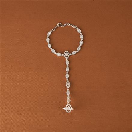 Cz Classic Hath Pan With 2 Tone Rhodium Plating