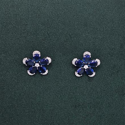 Cubic Zirconia Classic Tops With Rhodium Plating