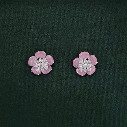 Cubic Zirconia Classic Tops With Rhodium Plating