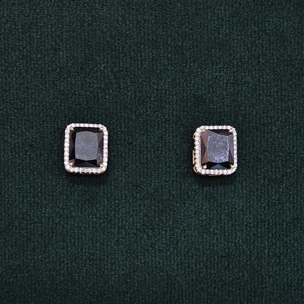 Cubic Zirconia Delicate Tops With 2 Tone Plating