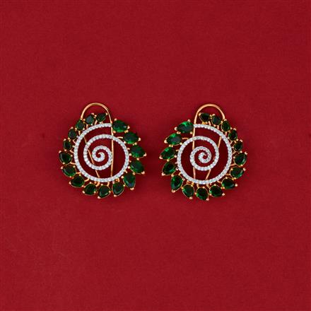 Cubic Zirconia Classic Tops With 2 Tone Plating