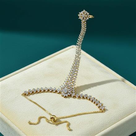 Cz Classic Hath Pan With 2 Tone Rhodium Plating