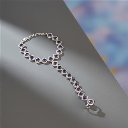 Cz Classic Hath Pan With Rhodium Plating