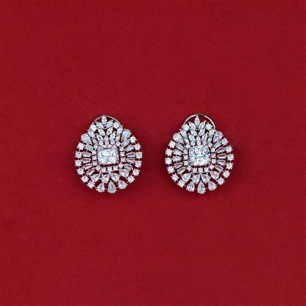 Cz Classic Tops With Rhodium Plating