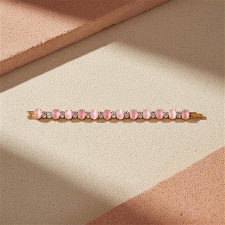 Cz Classic Bracelet With Gold Plating