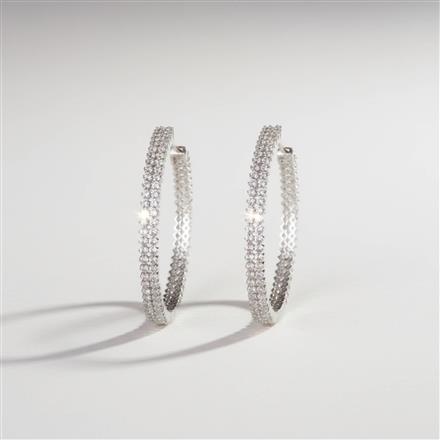 Cz Classic Bali With 2 Tone Rhodium Plating