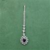 Cz Classic Tikka With Rhodium Plating