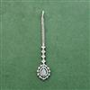 Cz Classic Tikka With Rhodium Plating