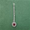 Cz Classic Tikka With Rhodium Plating