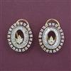 American Diamond Tops With Mehndi Plating Rhodium Plating 2 Tone Plating