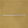 Cubic Zirconia Classic Shishful With Rhodium 2 Tone Plating