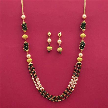 Cz Mala Necklace With Gold Plating