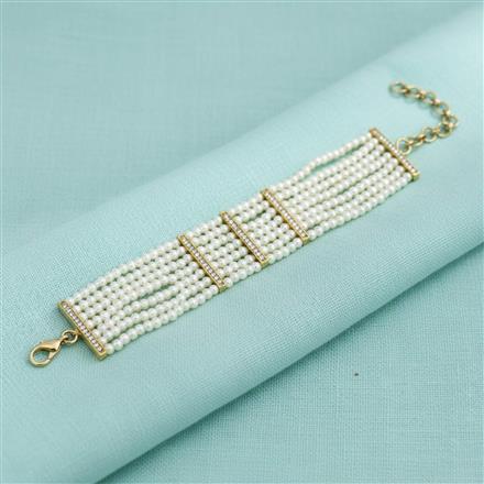 Cubic Zirconia Classic Bracelet With Carat Mehndi Plating