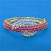 Cz Openable Kada With 2 Tone Plating