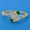 Cz Openable Kada With 2 Tone Plating