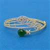 Cz Openable Kada With 2 Tone Plating