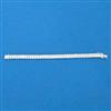 Cz Classic Bracelet With 2 Tone Rhodium Plating