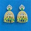 Cz Jhumki With 2 Tone Plating