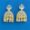 Cz Jhumki With 2 Tone Plating