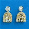 Cz Jhumki With 2 Tone Plating