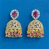 Cz Jhumki With 2 Tone Plating
