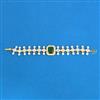 Cz Classic Bracelet With 2 Tone Plating