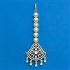Cubic Zirconia Moti Tikka With 2 Tone Plating