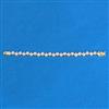 Cubic Zirconia Classic Bracelet With Rhodium 2 Tone Plating