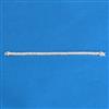 Cubic Zirconia Classic Bracelet With Rhodium 2 Tone Plating