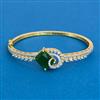 Cubic Zirconia Classic Kada With 2 Tone Plating