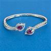 Cubic Zirconia Classic Kada With Mehndi Plating
