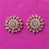 Cubic Zirconia Tops With Rhodium 2 Tone Plating