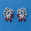 Cubic Zirconia Tops With Mehndi Plating