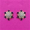 Cubic Zirconia Tops With 2 Tone Plating