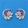 Cubic Zirconia Tops With Mehndi Plating