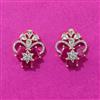 Cubic Zirconia Tops With 2 Tone Plating