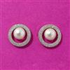 Cubic Zirconia Tops With Rhodium 2 Tone Plating