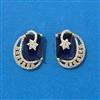 Cubic Zirconia Tops With 2 Tone Plating