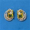 Cubic Zirconia Tops With 2 Tone Plating