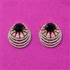 Cubic Zirconia Classic Earring With 2 Tone Plating