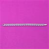 Cubic Zirconia Classic Bracelet With Rhodium 2 Tone Plating