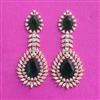 Cz Classic Earring With 2 Tone Plating