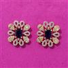 Cubic Zirconia Tops With 2 Tone Plating