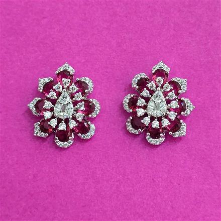 Cz Tops With Rhodium Plating