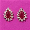 Cubic Zirconia Tops With 2 Tone Plating
