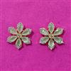 Cubic Zirconia Tops With 2 Tone Plating