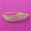 Cz Openable Kada With 2 Tone Plating