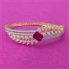 Cz Openable Kada With 2 Tone Plating
