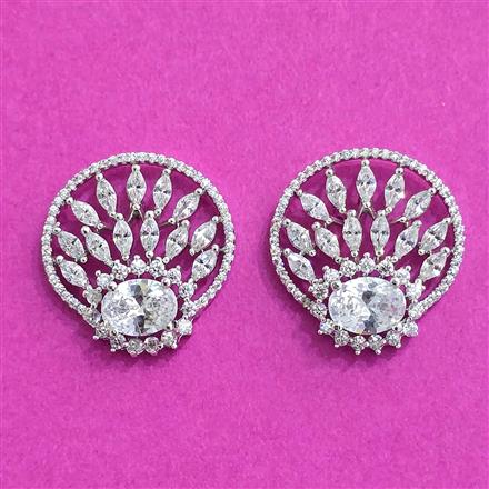 Cz Tops With Rhodium Plating